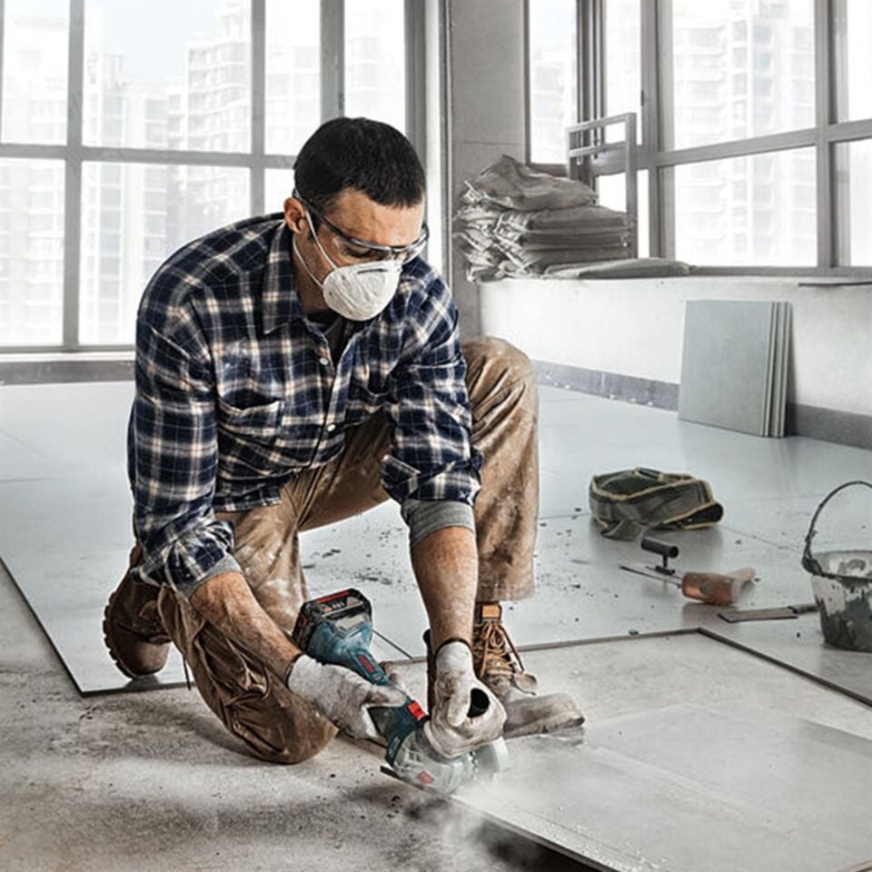 Bosch Akülü Taşlama 125 Mm 18v Gws180lı 06019h9021