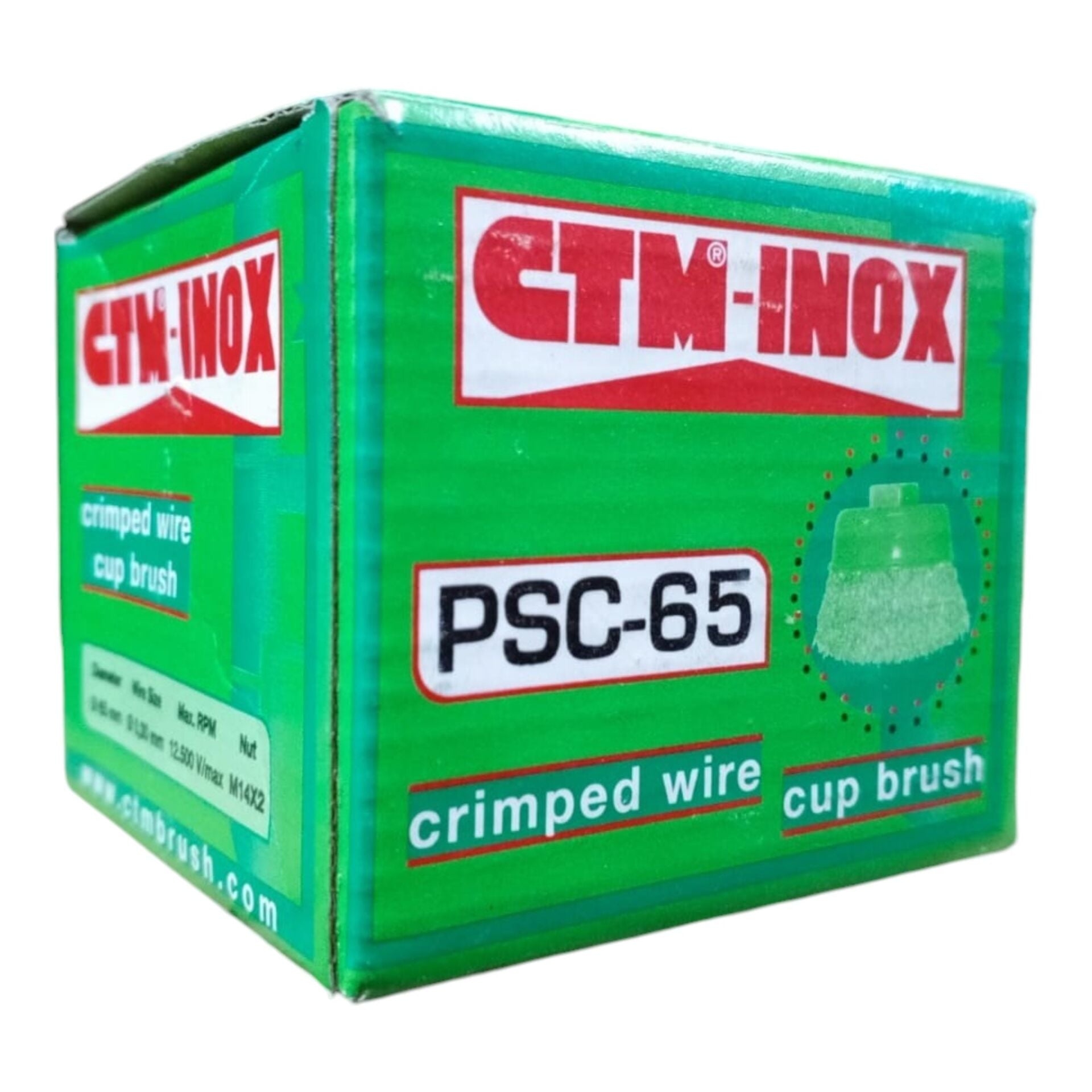 Ctm Paslanmaz Saçaklı Çanak Fırça (psc-65) 65 Mm