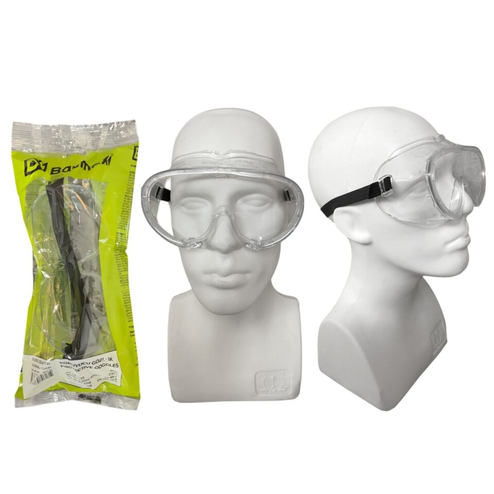 Baymax Quatro Koruyucu Gözlük Şeffaf S-1551