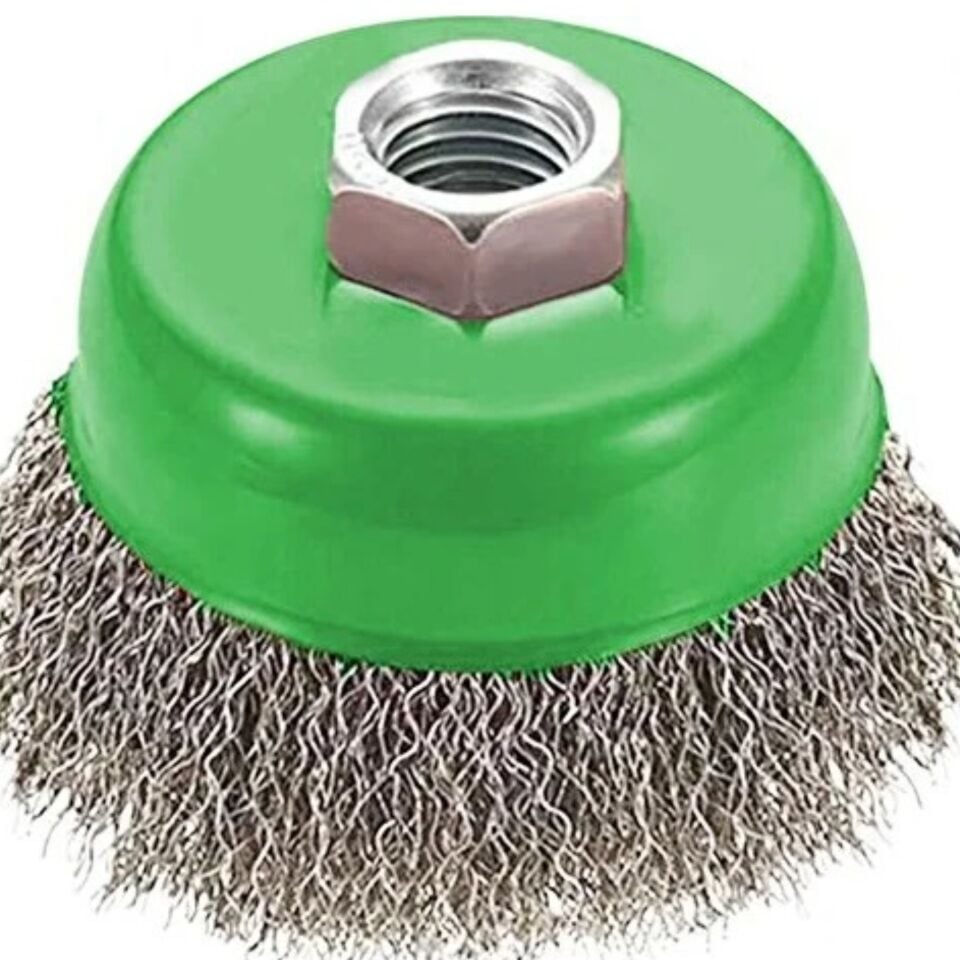 Ctm Paslanmaz Saçaklı Çanak Fırça (psc-80) 80 Mm