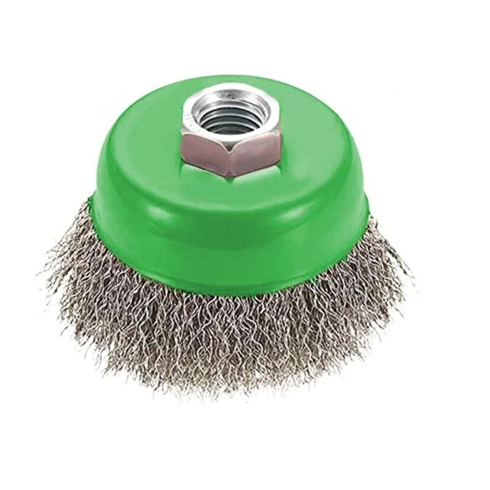 Ctm Paslanmaz Saçaklı Çanak Fırça (psc-80) 80 Mm