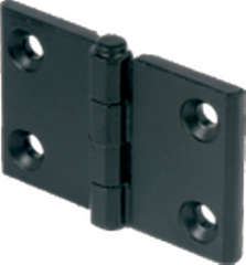 SH433-2 Zamak Menteşe Civatalı Siyah 6060