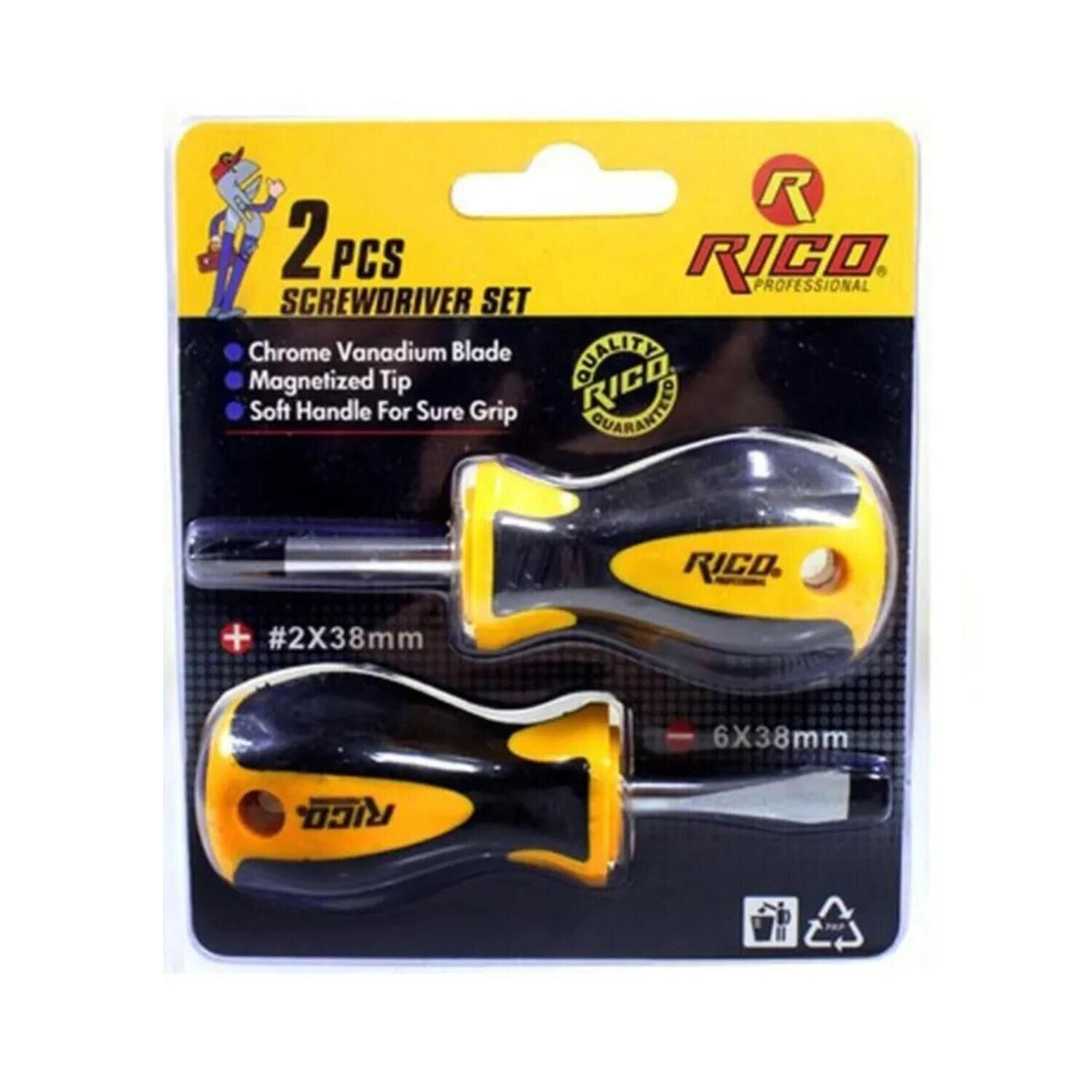 Rico 2'li Topaç Tornavida - 024-BB8007