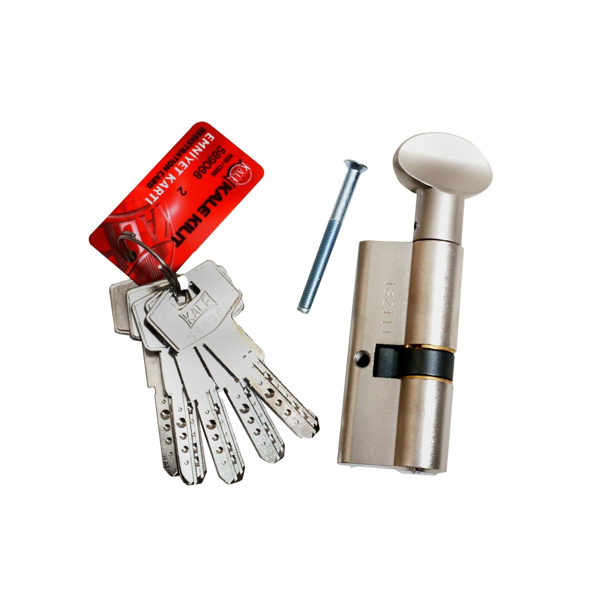Kale Bilyalı Mandallı Barel 164bme/68 Mm Saten