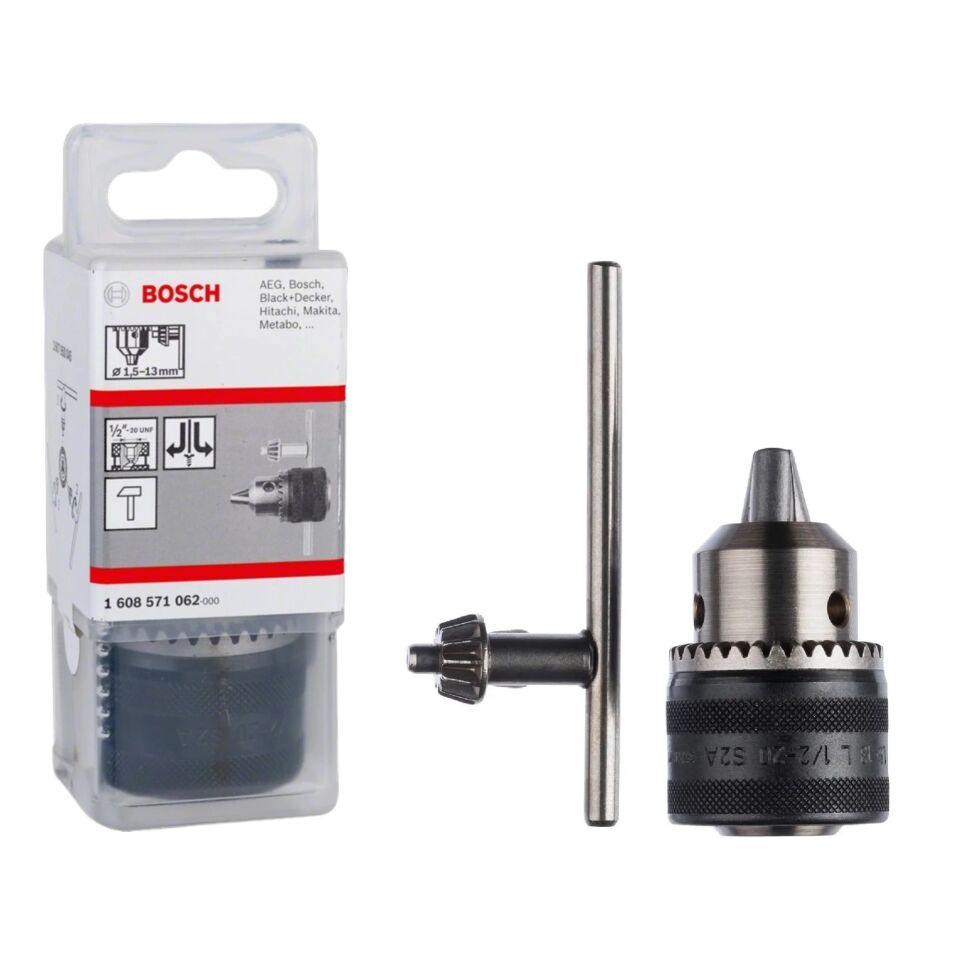 Bosch Anahtarlı Metal Mandren 13 Mm 1/2 1608571062