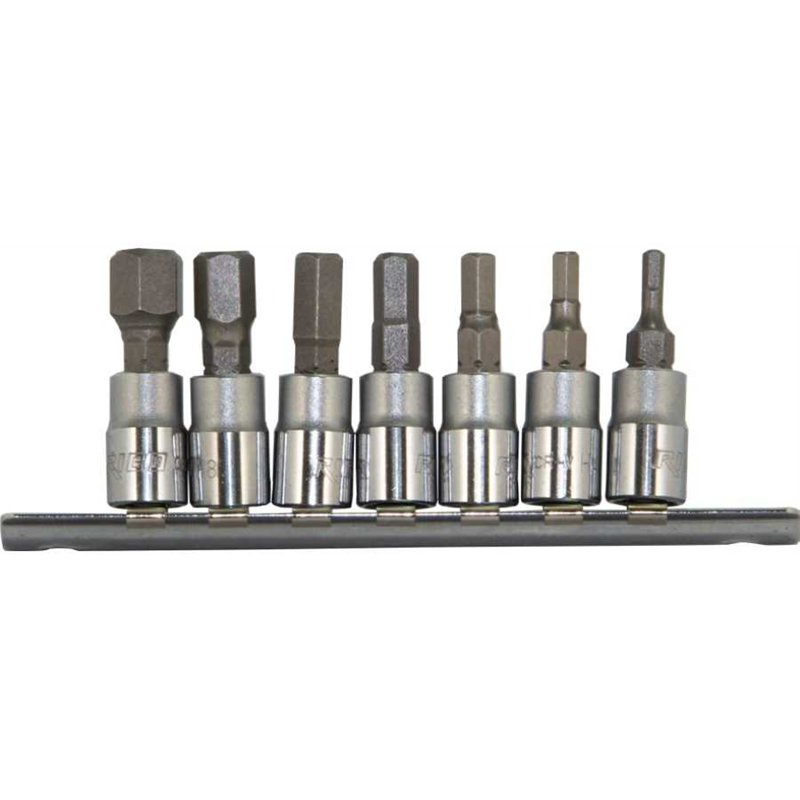 Rico 7 Parça 1/4 Lokmalı Allen Uç Set - 007-RC7028