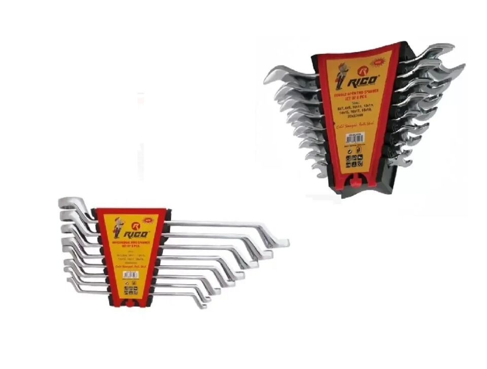 Rico Düz Uzun Anahtar Set 10Parça Kutu - 020-KK4010