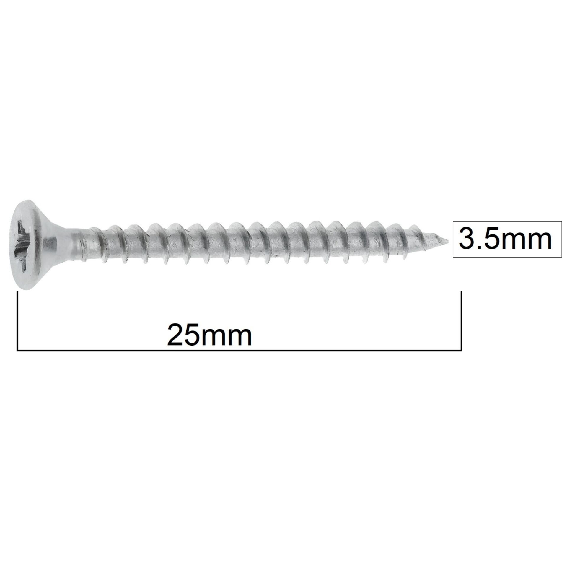 Meridyen Sunta Vidası 3x25 (1000 Ad.)
