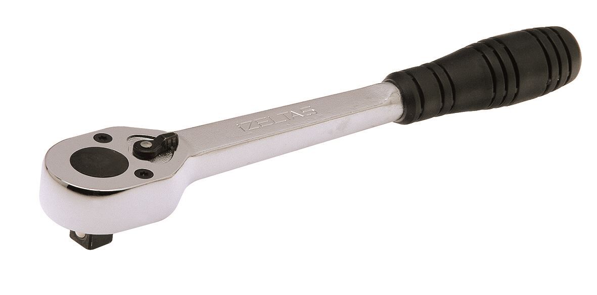 İzeltaş 200 mm Cırcır Kolu 6 Köşe 3/8 - 1510060200