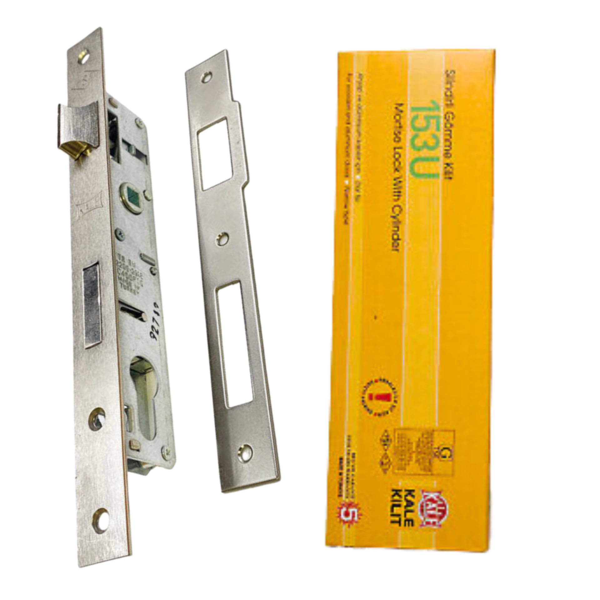 Kale Daire Kilidi Gövde Dar Tip-nikel 153/20