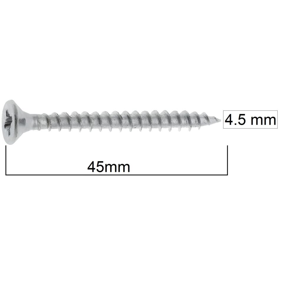 Meridyen Sunta Vidası 4.5x45 (200 Ad.)