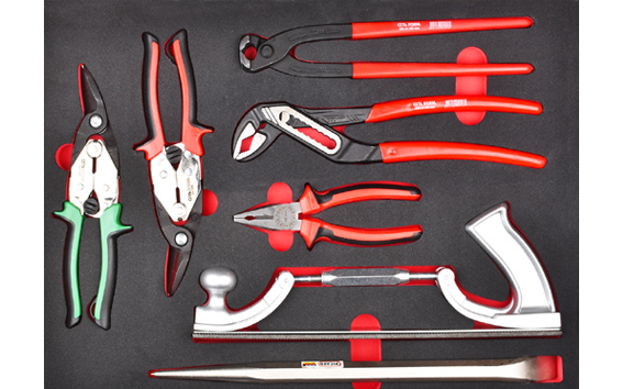 Ceta Form 7 Parça Alet Seti (EVA'lı) - EJ-E07