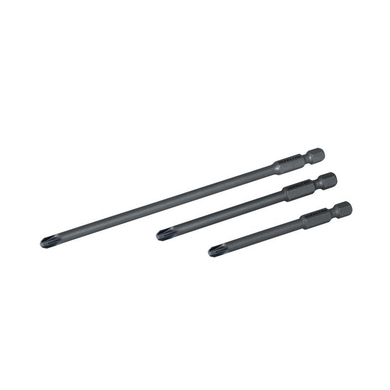İzeltaş Pz 1 Uzun Pozidriv Bits Üç 75mm - 4880210701