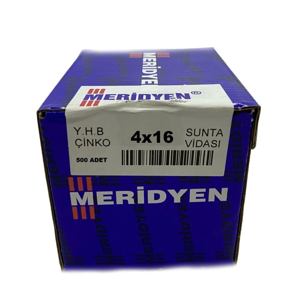 Meridyen Sunta Vidası 4x16 (1000 Ad.)