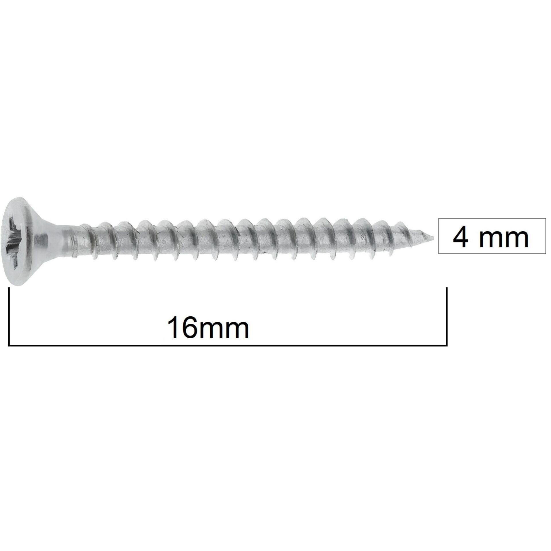 Meridyen Sunta Vidası 4x16 (1000 Ad.)
