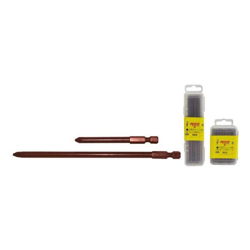 Rico Ph3 Bits Uç 50 mm Kırmızı 8mm Kalınlık - 005-KK0034