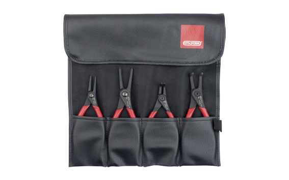 Ceta Form 4 Parça Segman Pense Takımı (Deri Çantalı) - E99-CP04A/2