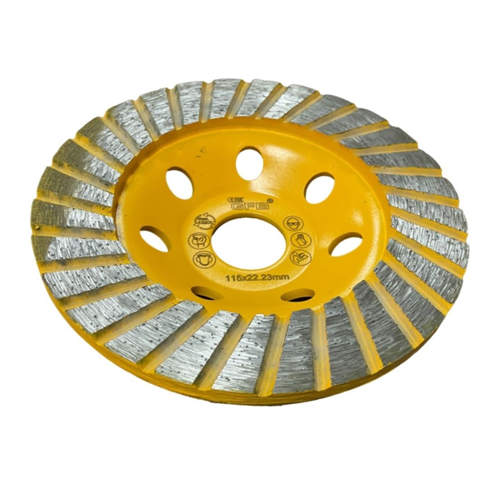Gfb Turbo Elmas Beton Yüzey Tem.diski 115 Mm 2365