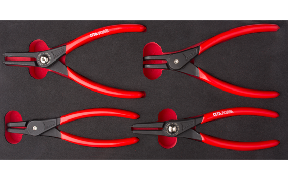 Ceta Form 4 Parça Segman Pensesi Takımı (EVA'lı) - E99-44-E0404