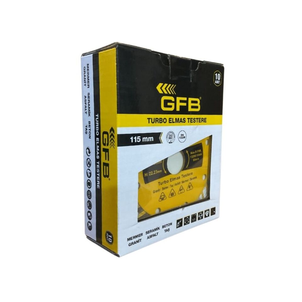 Gfb Turbo Elmas Kesici 115 Mm 2385