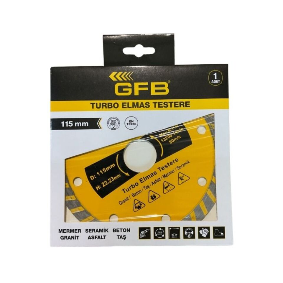 Gfb Turbo Elmas Kesici 115 Mm 2385