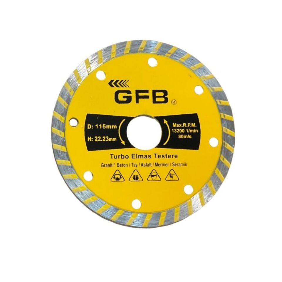 Gfb Turbo Elmas Kesici 115 Mm 2385
