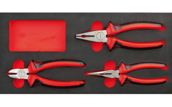 Ceta Form 3 Parça DuoTech Pense Takımı (Polisajlı) (EVA'lı) - E99-41-E0103