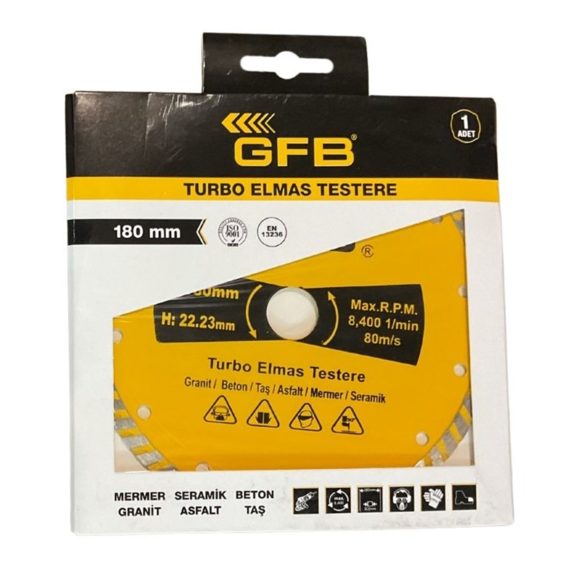 Gfb Turbo Elmas Kesici 180 Mm 2386