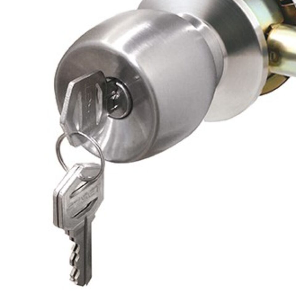 Kale Ezset Topuzlu Otel Kilit Saten Kd040/35-320