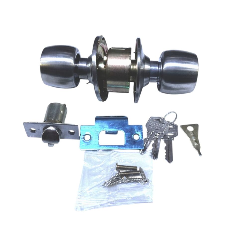 Kale Ezset Topuzlu Otel Kilit Saten Kd040/35-320