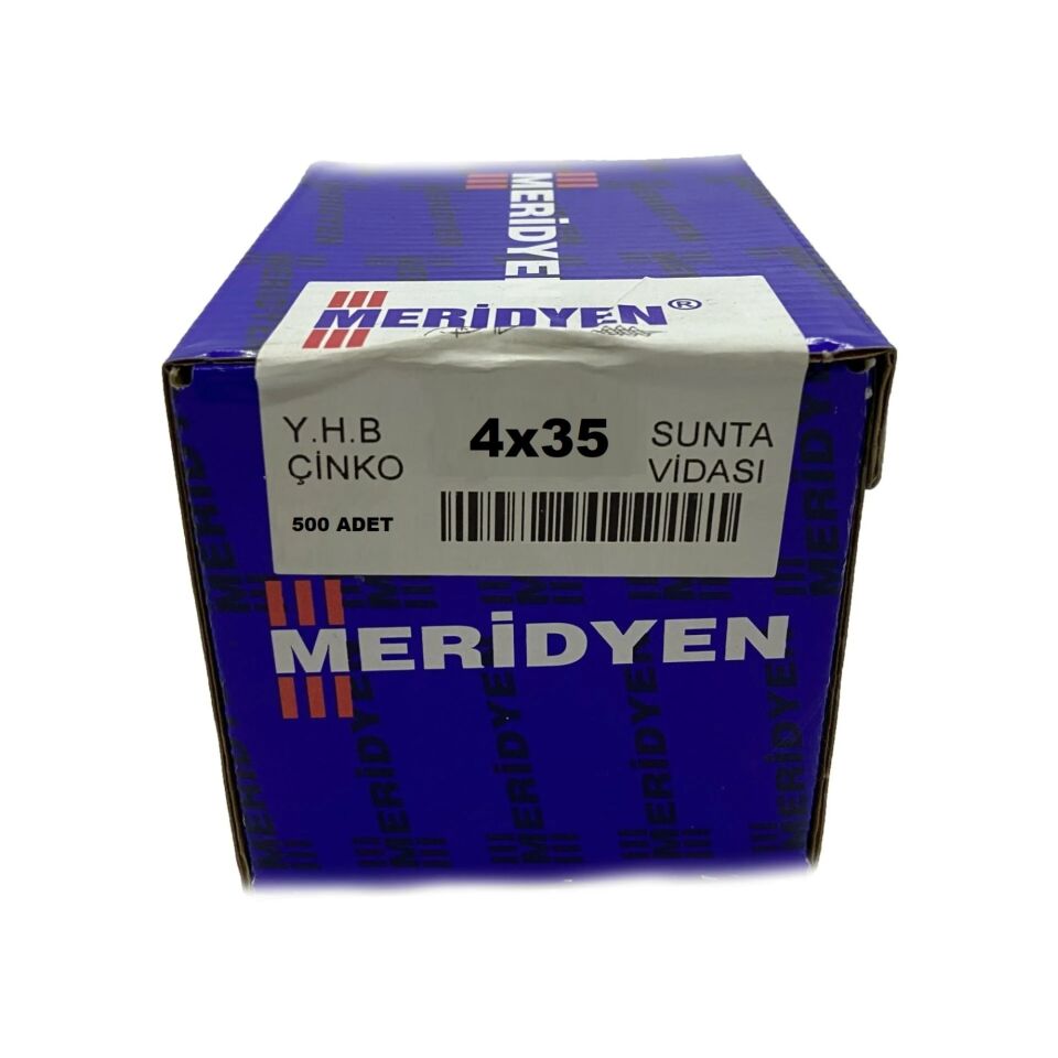 Meridyen Sunta Vidası 4x35 (500 Ad.)