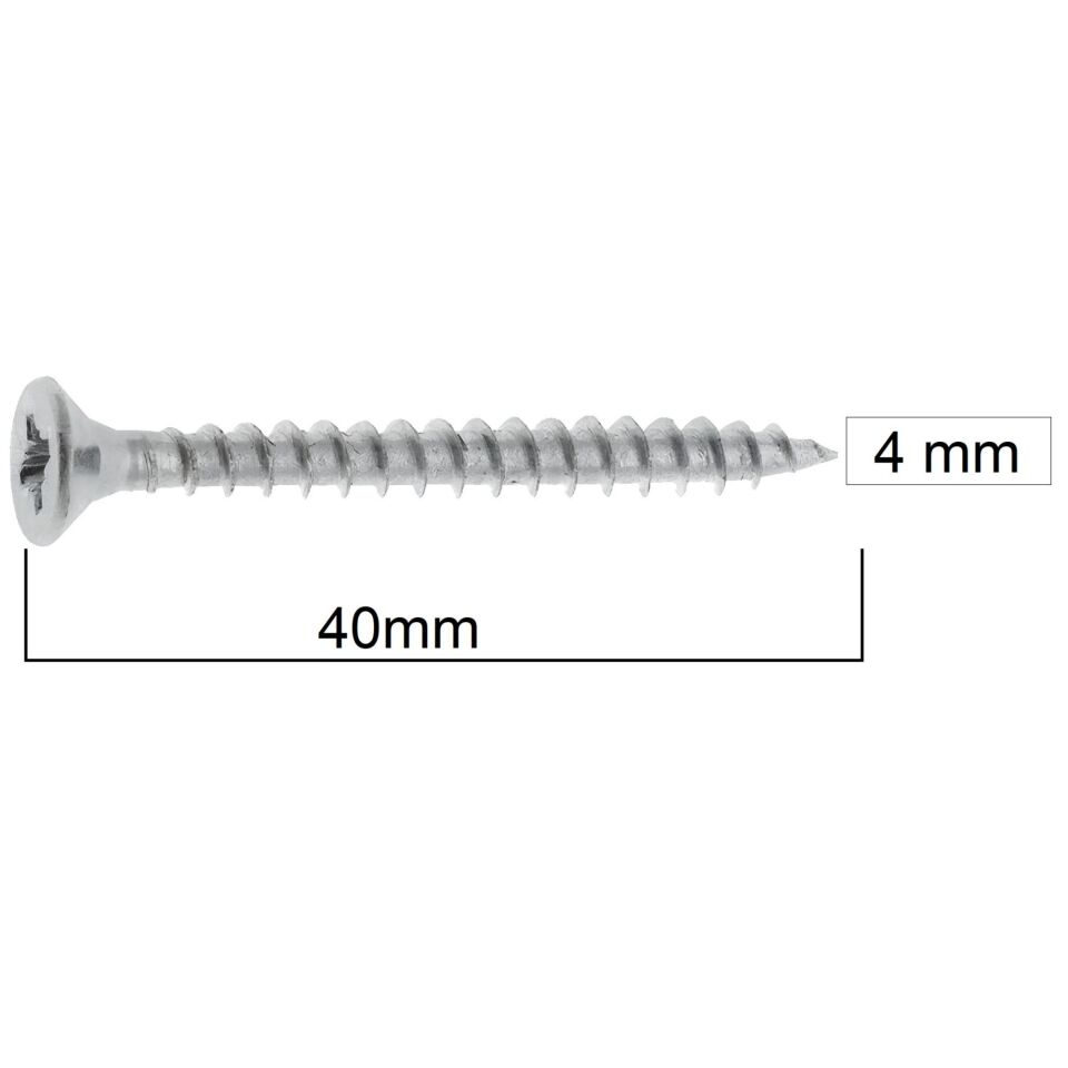 Meridyen Sunta Vidası 4x40 (500 Ad.)