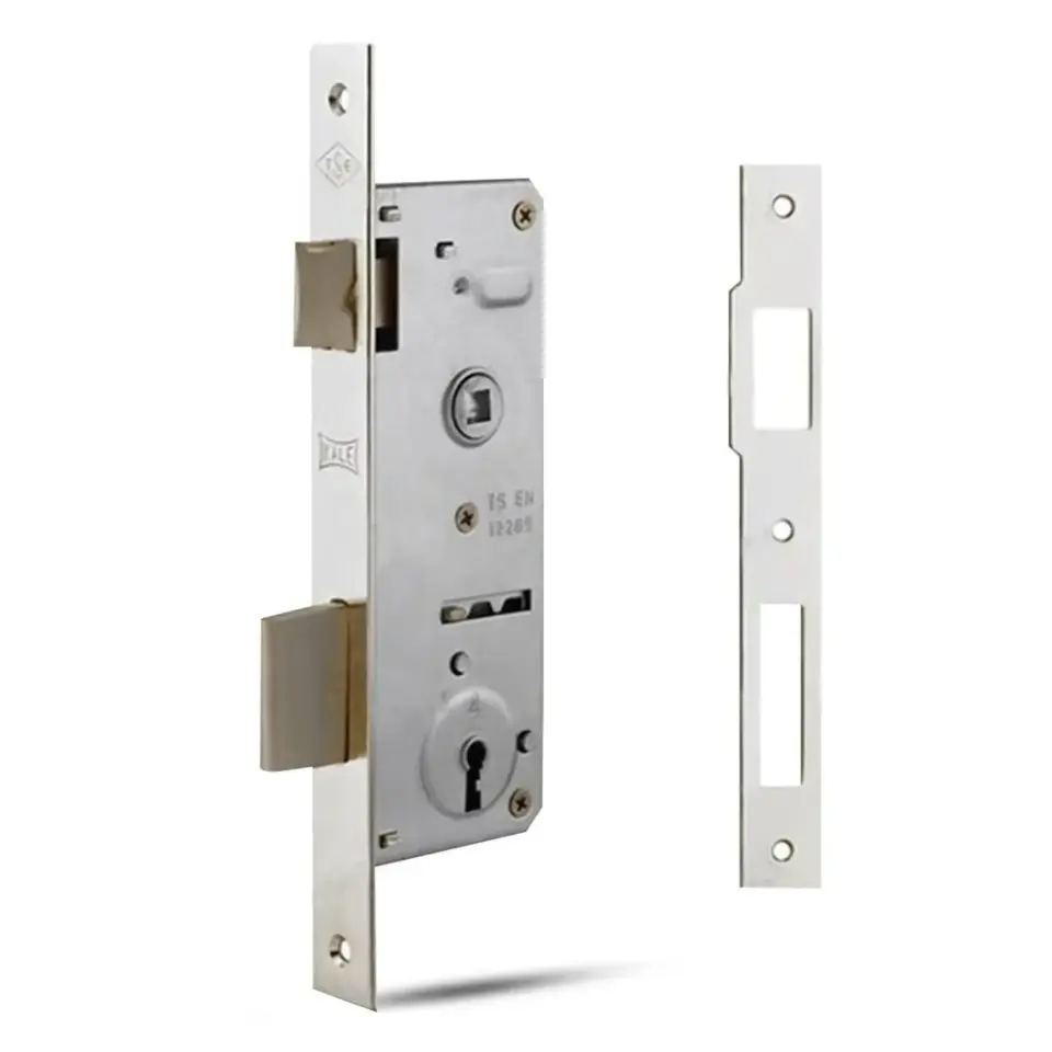 Kale Gömme Kapı Kilidi Tek Anahtar Oda 151 Nikel