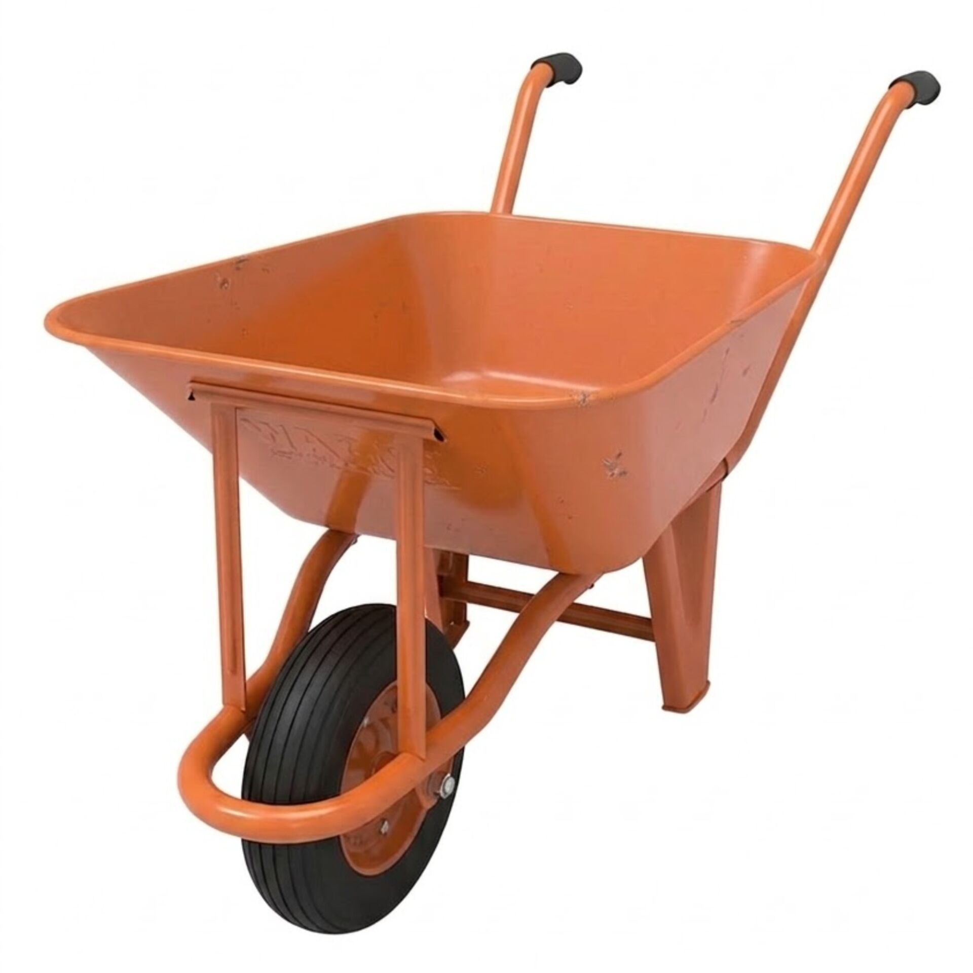 Çalış El Arabası Şişme Teker Extra Turuncu