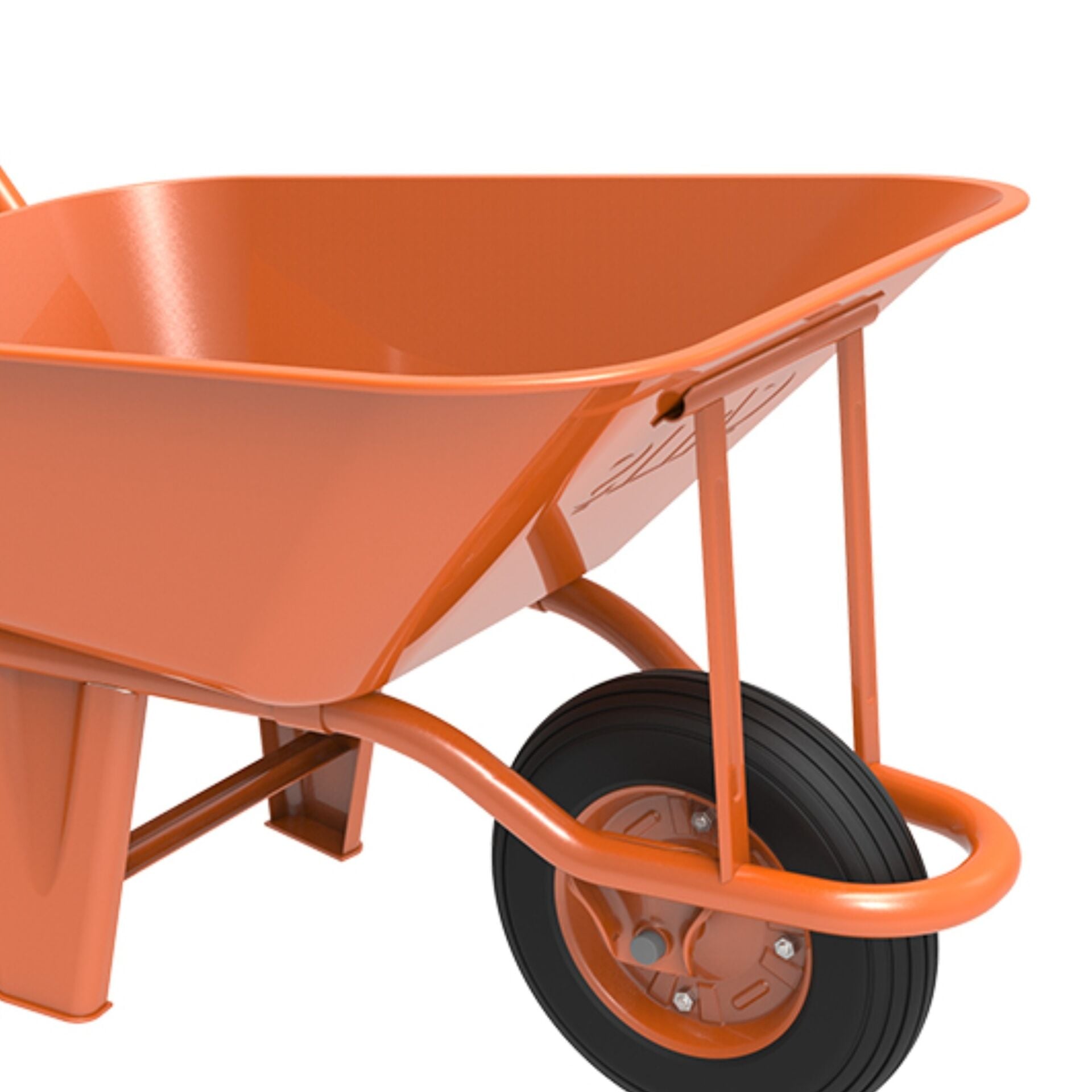 Çalış El Arabası Tüp Burçlu Extra Turuncu