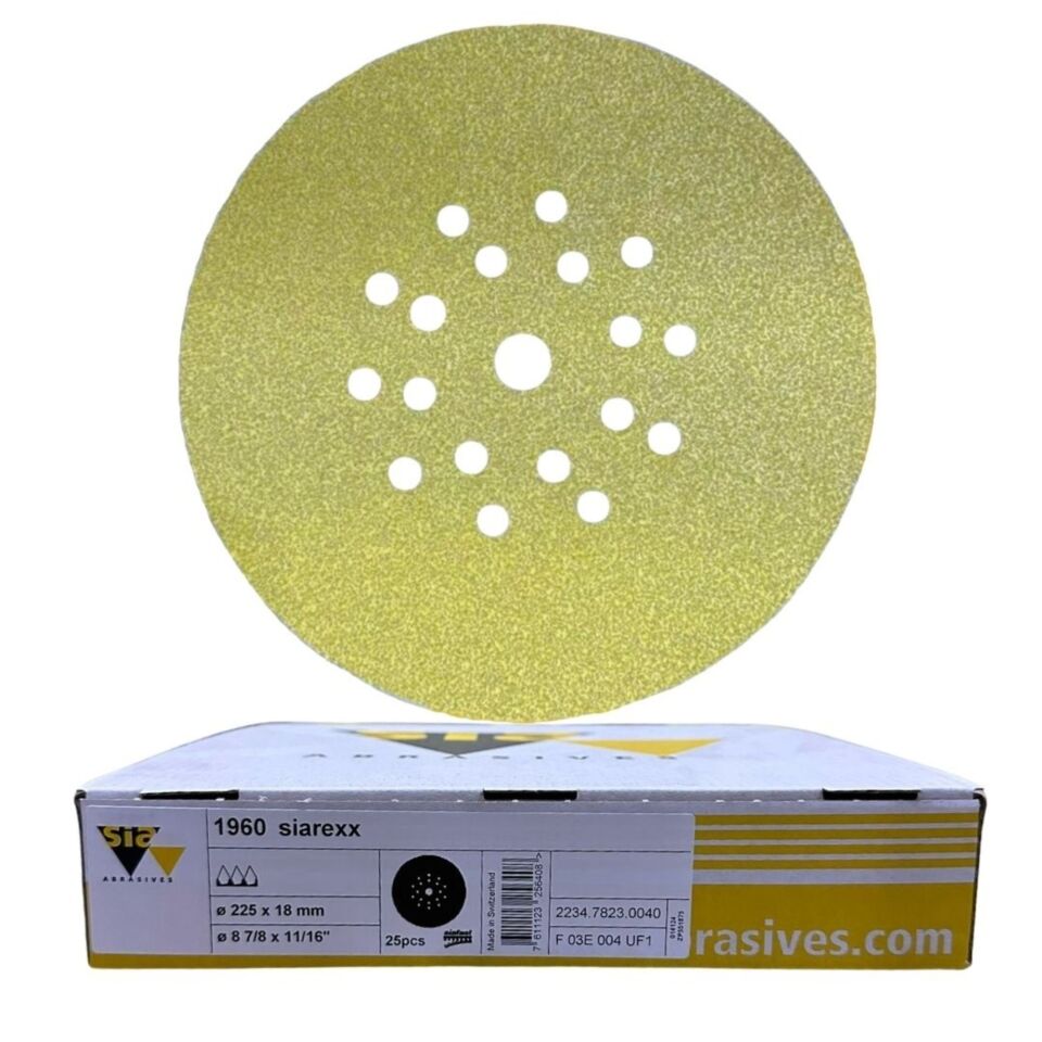 Siarex 1960 Alçıpanzımpara 19 Delik 225 Mm 220 Kum