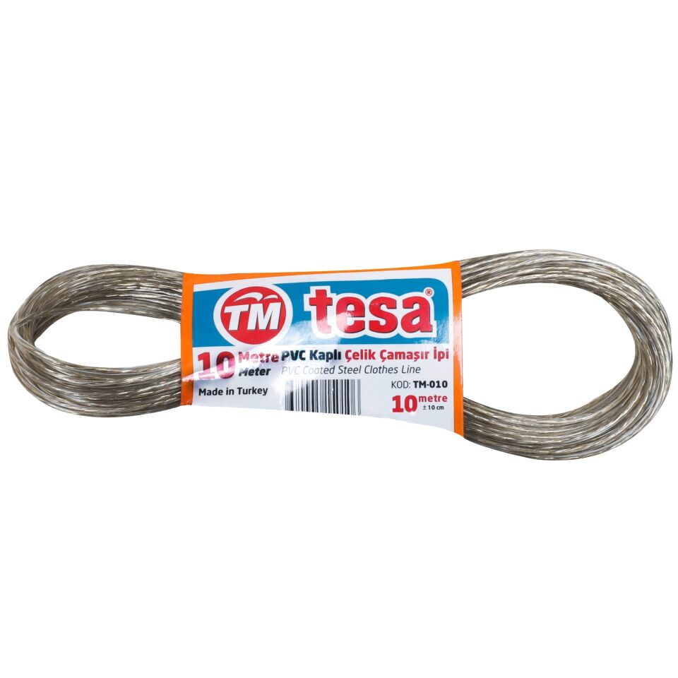 Çamaşır İpi Çelik 10 Mt