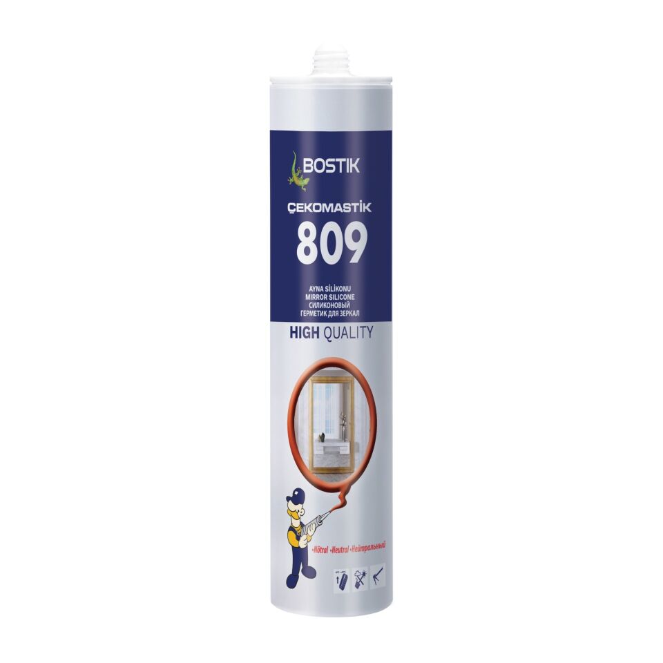 Çeko Ayna Silikon 310 Ml Şeffaf (809)