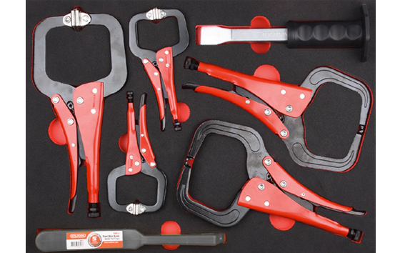 Ceta Form 7 Parça Ayarlı Pense Seti (EVA'lı) - E55-E07