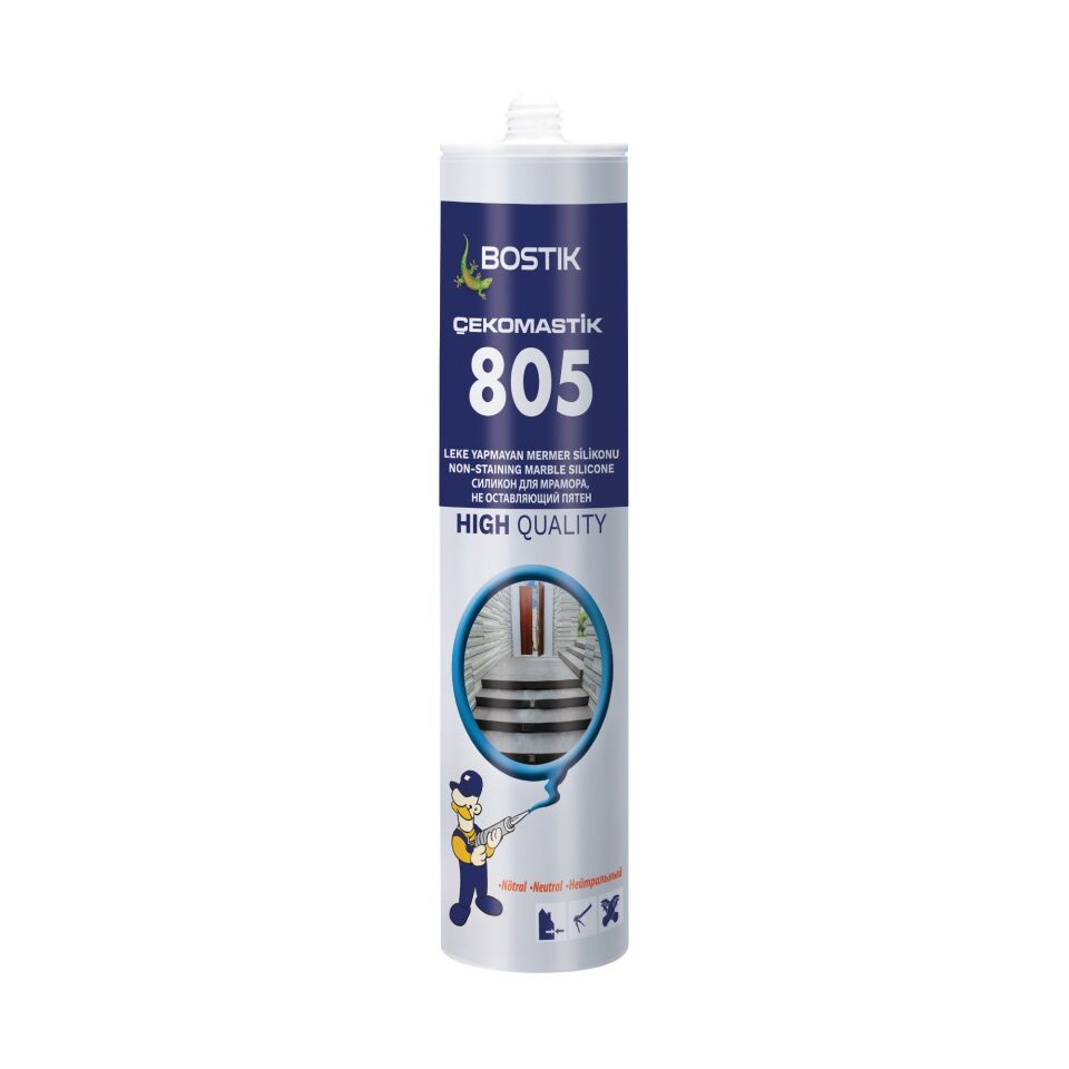 Çeko Mermer Silikon 310 Ml Şeffaf (805)