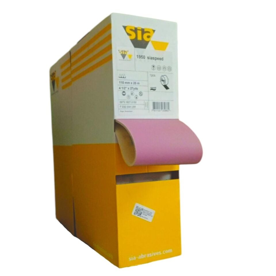 Siaspeed 1950 Rulo Sünger Zım.115 Mmx25 Mt 180 Kum