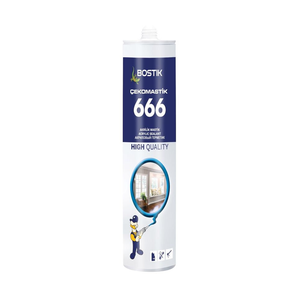 Çeko Montaj Mastiği 280 Ml Beyaz (666)