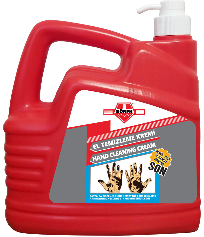 BÖRFH Pompalı El Temizleme Kremi - 6022052 - 3 KG
