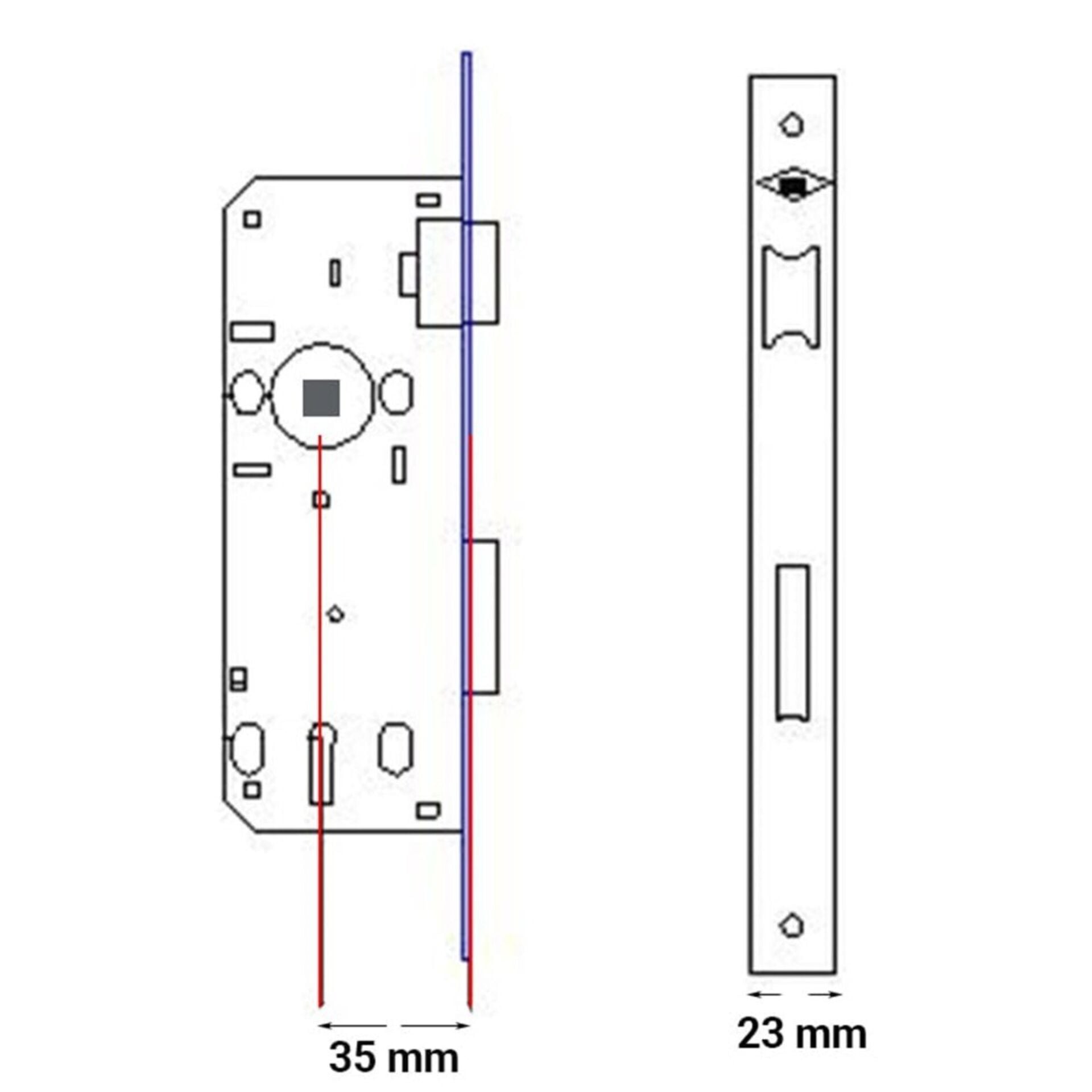 Kale Sil.daire Kilidi 152r/35 Mm Nikel