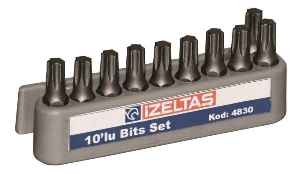 İzeltaş T 25 Torx Bits Üç (25 mm) Set - 4830000025