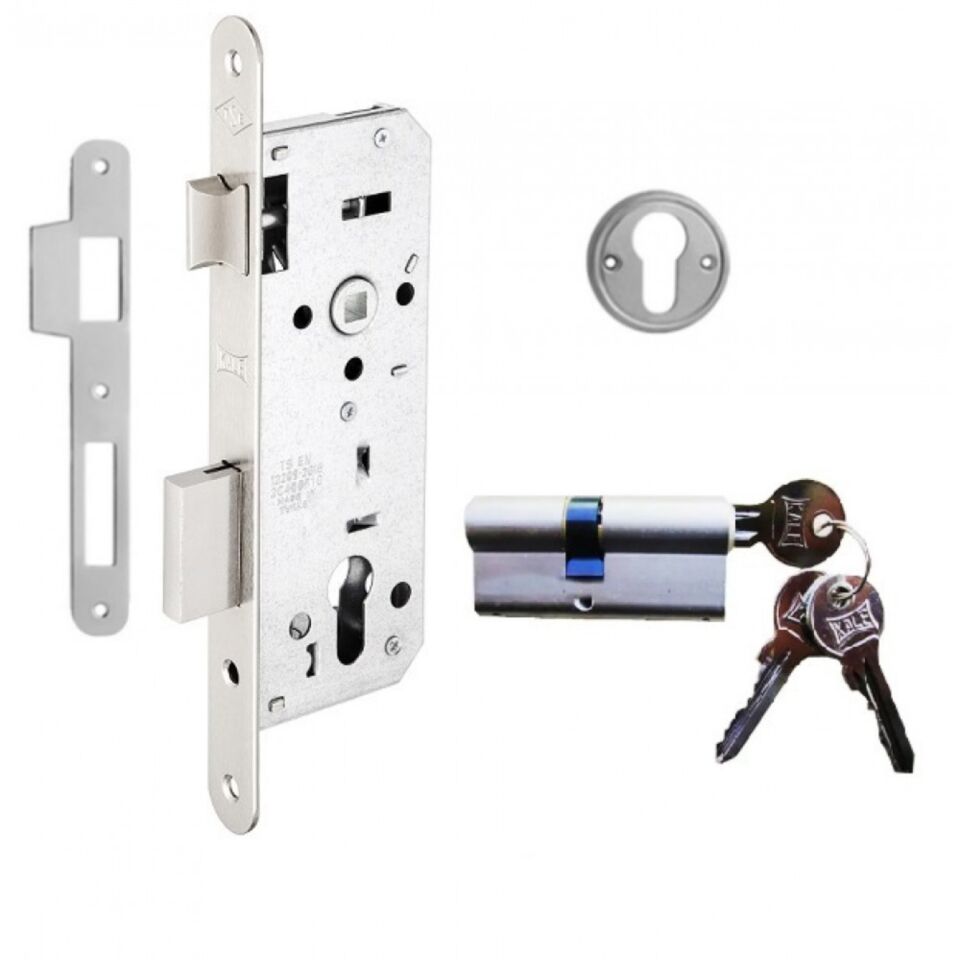 Kale Sil.daire Kilidi 152r/35 Mm Nikel Oval