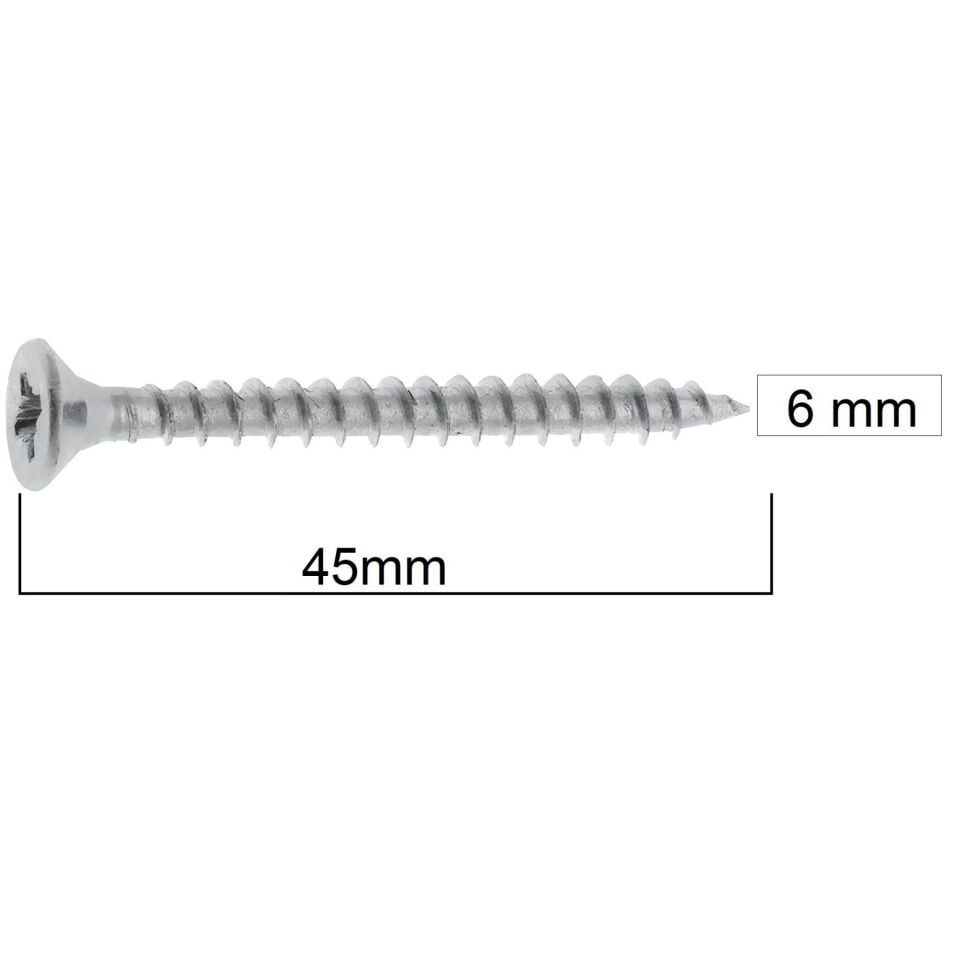 Meridyen Sunta Vidası 6x45 (200 Ad.)