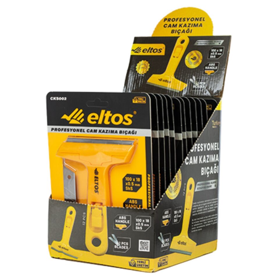 Eltos Cam Kazıma Bıçağı Prof. Cks002