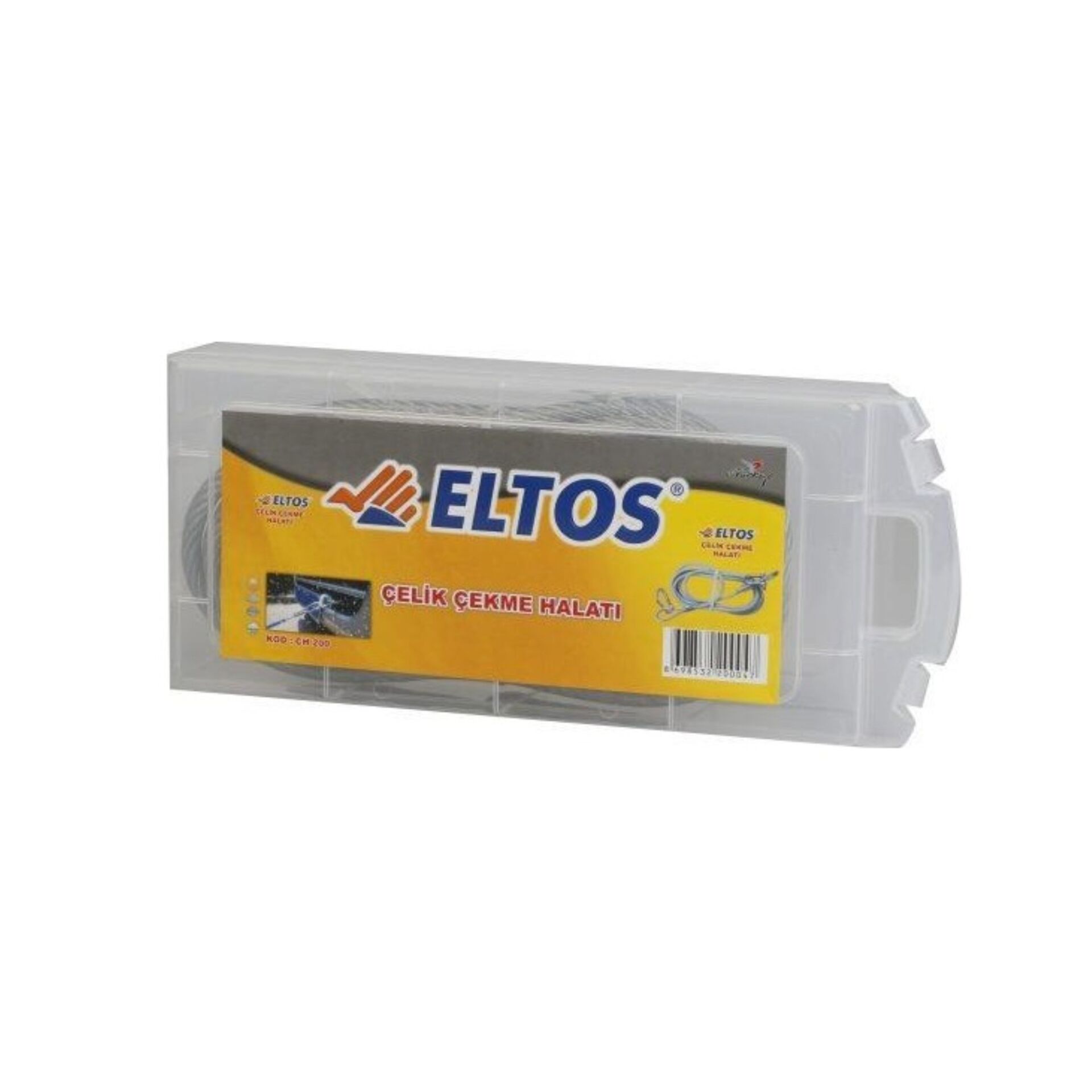 Eltos Çelik Çekme Halatı 6-8 Mm 3.5 Mt Çh200