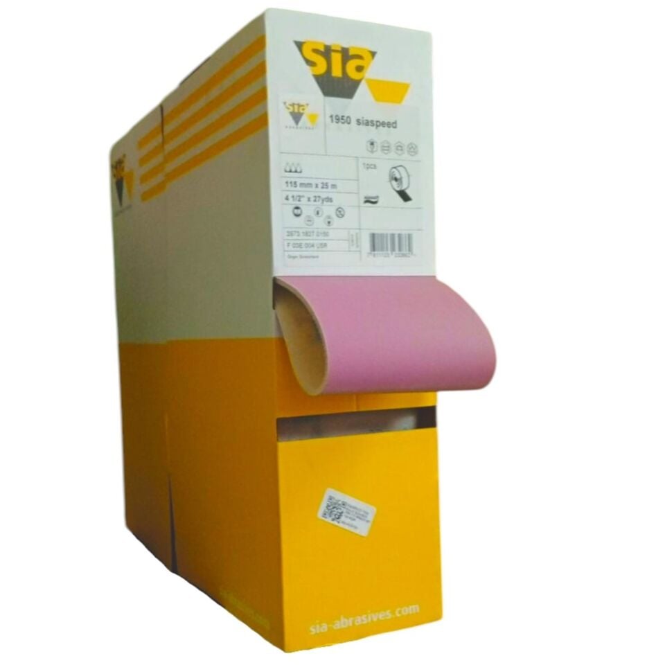 Siaspeed 1950 Rulo Sünger Zım.115 Mmx25 Mt 500 Kum